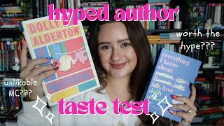 are these booktok recs worth the hype? reading vlog | dolly alderton taste test
