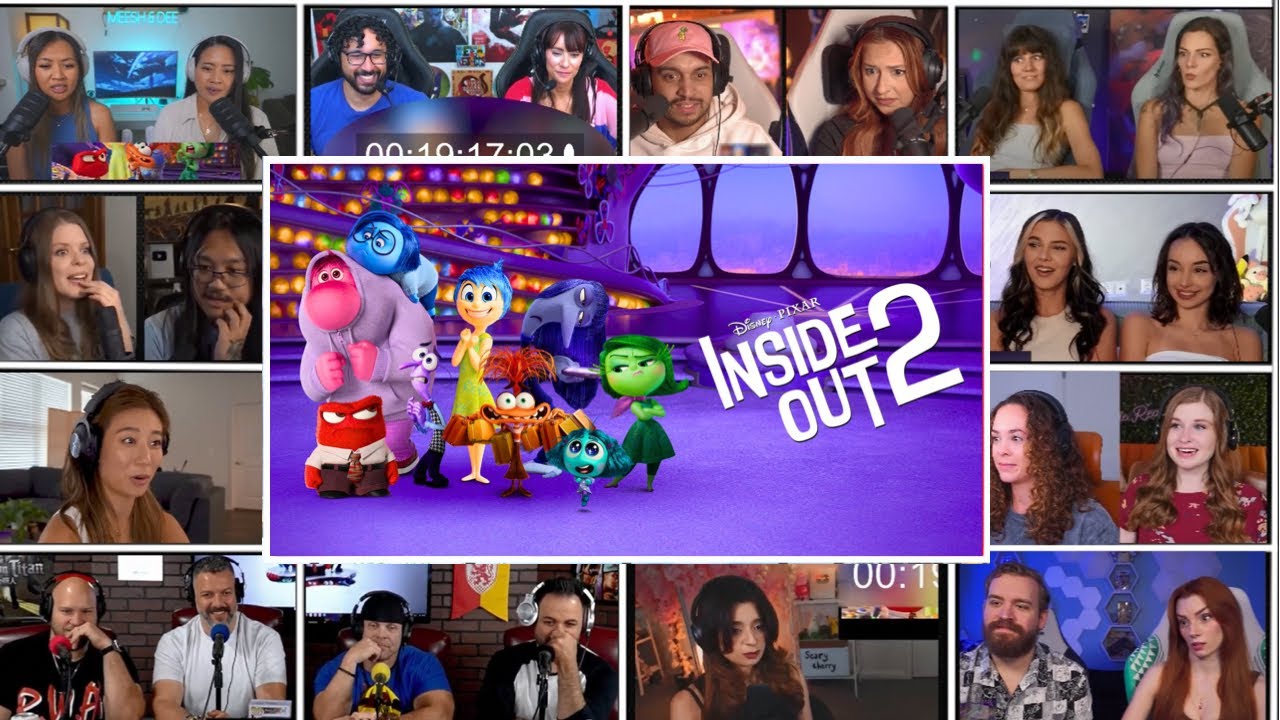 [ FULL ] Inside Out 2 ( 2024 ) Movie Reaction Mashup - YouTube