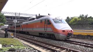 123次自強號通過大林車站 20210729