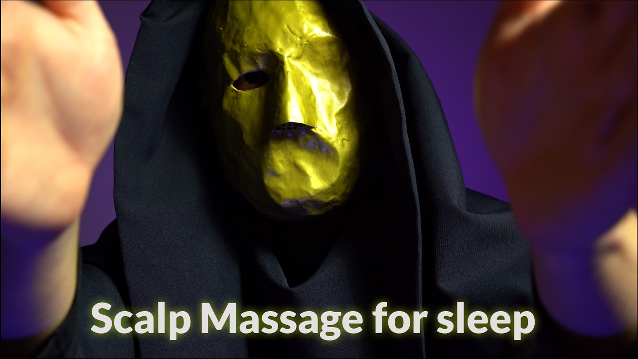 ASMR | Relaxing Scalp Massage for Sleep