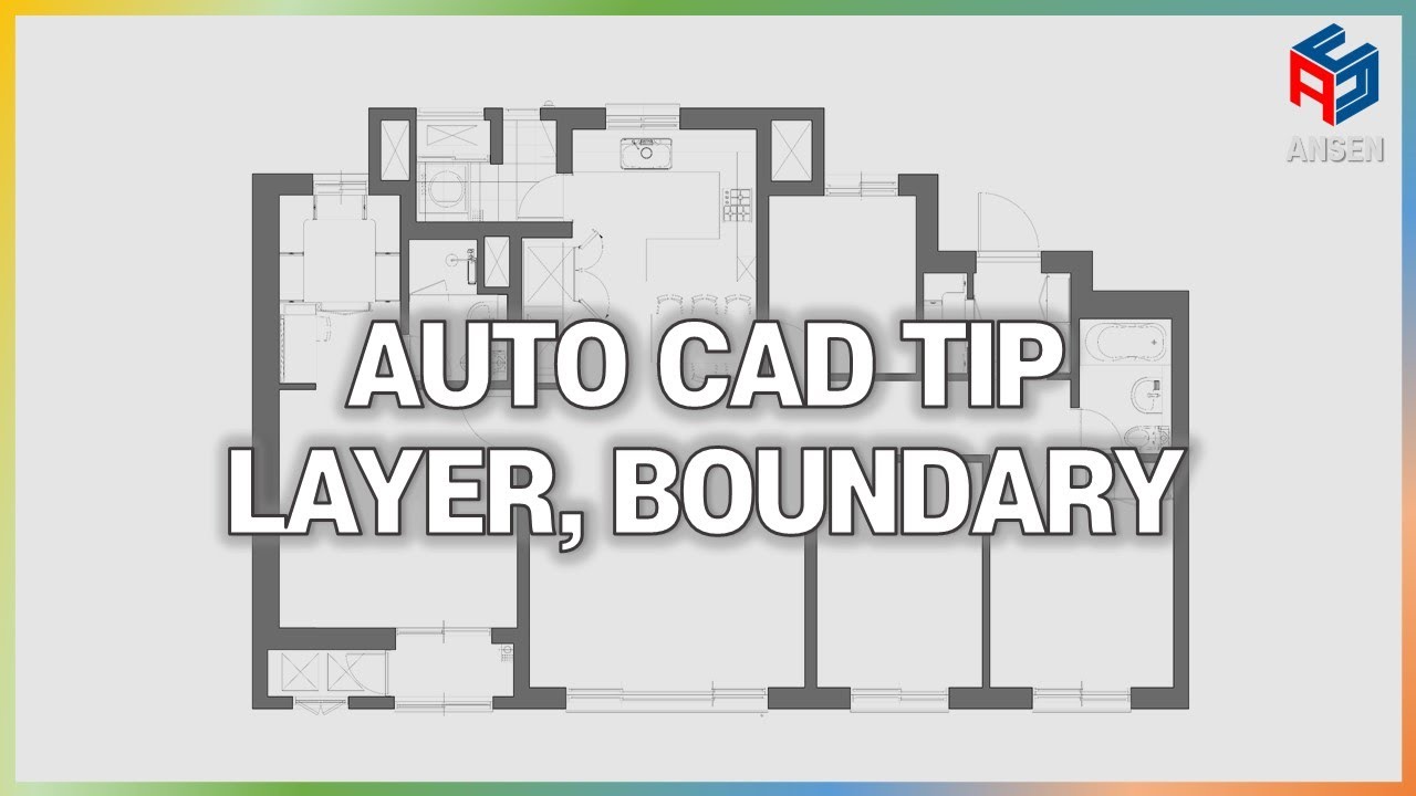 오토캐드 리습(Autocad Lisp)_Layer, Boundary - Youtube