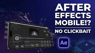 I installed after effects on my android phone!