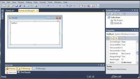 Visual Basic Tutorial - 85 - StringCollections
