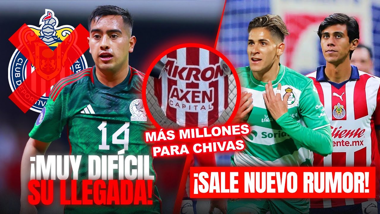 🚨NUEVO PATROCINADOR Y MILLONES PARA CHIVAS? INTERCAMBIO DE DELANTEROS ...