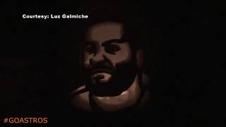 We literally love this Houston Astros Jose Altuve pumpkin