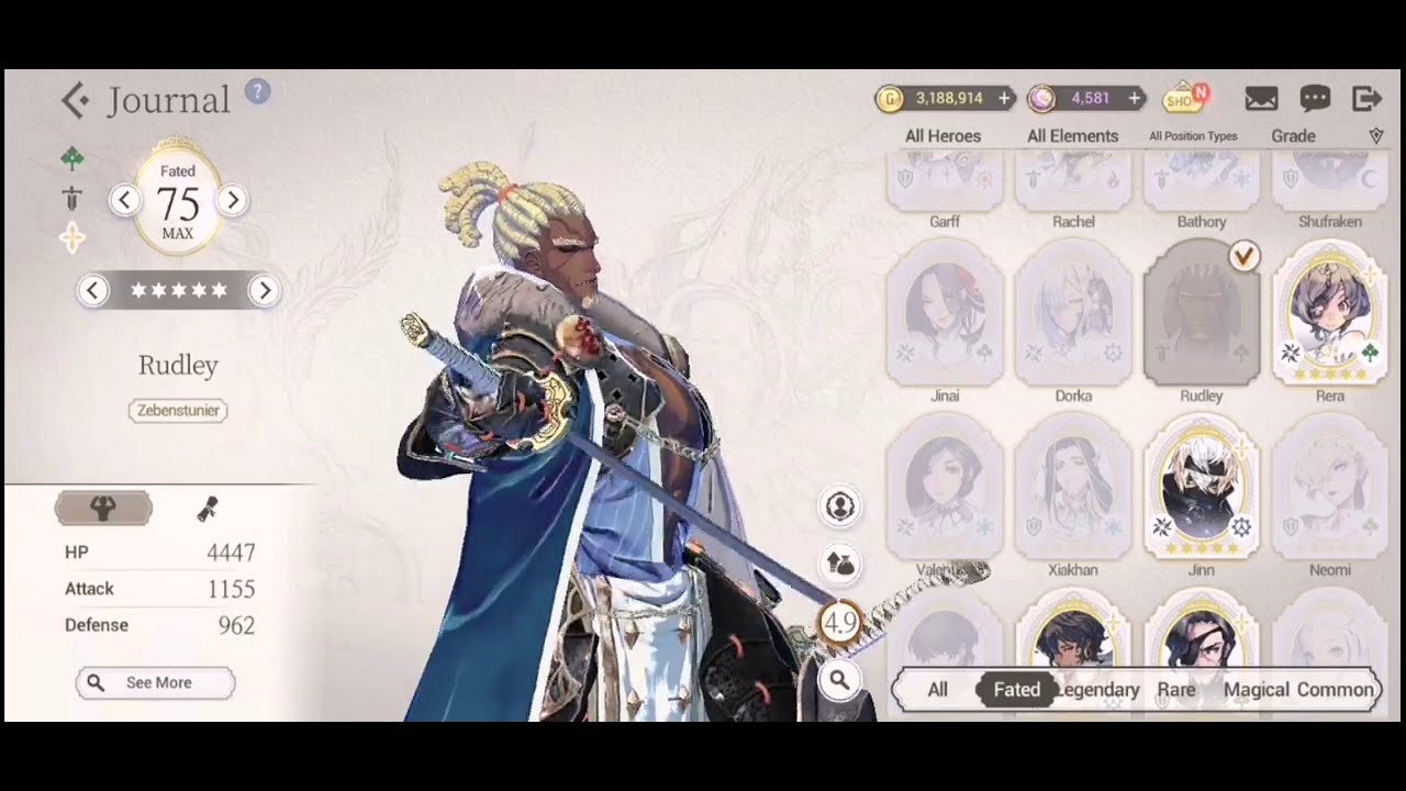 Exos Heroes First Scout Attempt and 6-Star Recruits