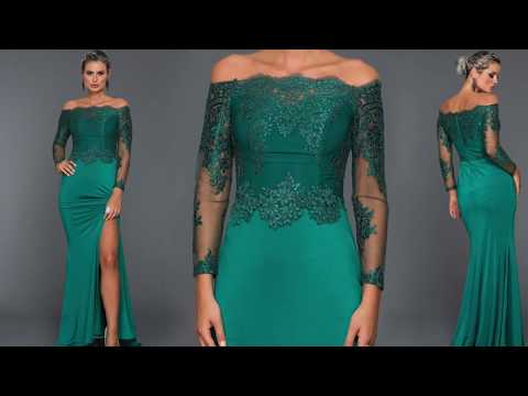 En Şık Zümrüt Yeşili Abiye Elbise Modelleri #Abiyefon'da