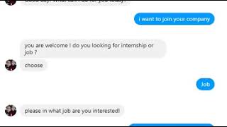 Chatbot with dialogflow and messenger