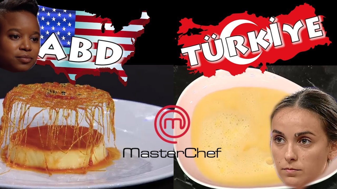 Onlarda Vs Bizde Masterchef Kurgu Montaj Youtube
