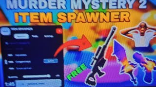 [🔪 BEST] Murder Mystery 2 Item Spawner Script | Fixed | Tradable | Roblox | MM2 Spawner Script