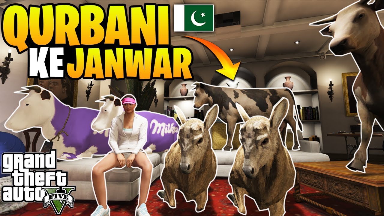 AMANDA KE QURBANI KE JANWAR | Mandi Series Bakra Eid Episode 6 | GTA 5 Pakistan Gameplay