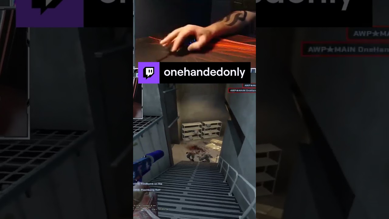 World's Best One-Handed CS:GO Player - Epic Clip: TAPTAP 