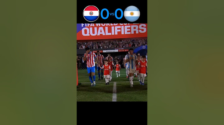 Paraguay vs Argentina 2 - 1 qualifiers 2026