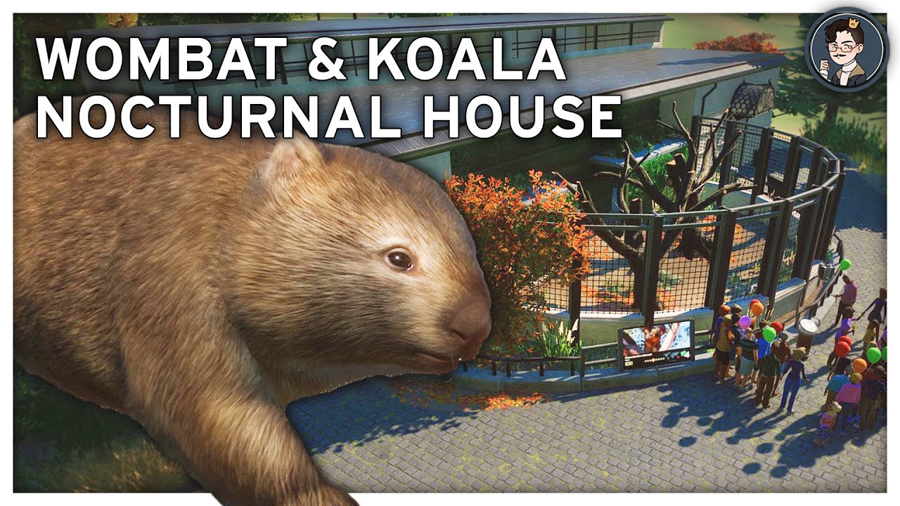 Wombat-Koala House | Franklin County Metropark Zoo | Planet Zoo Speedbuild
