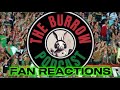 Fan Reactions Rabbitohs vs Tigers