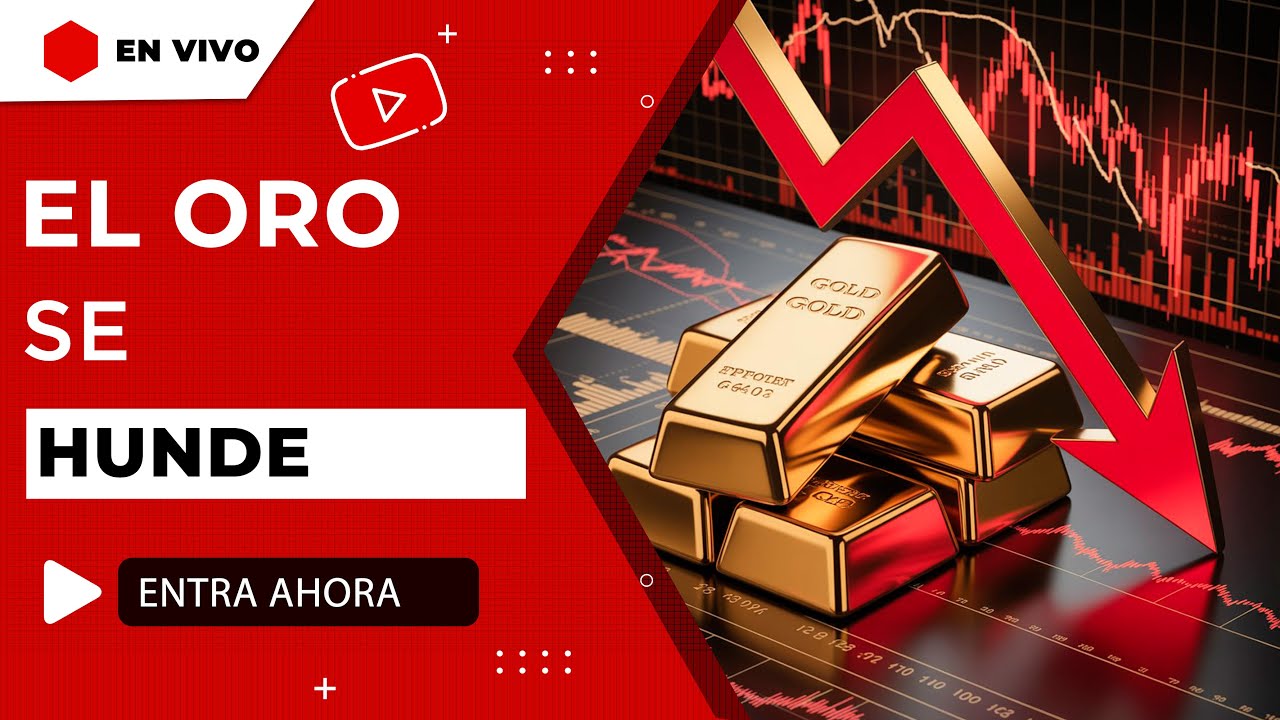 EL ORO CAE MAS DE 5%! / MERVAL SIGUE CON MIEDO ELECTORAL. - YouTube