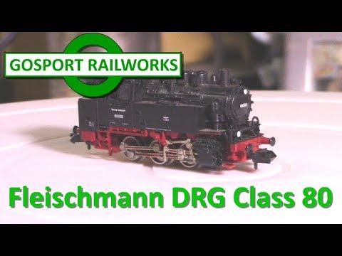 gosport railworks, model trains, Fleischmann, DRG Class 80, n gauge, german...