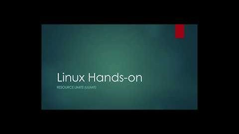 Linux Ulimit in Hindi(User Limit) #HowTo