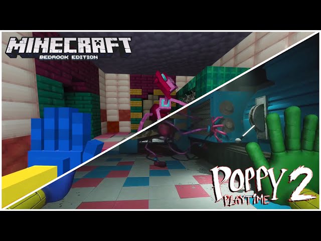 Poppy Playtime Mommy Long Legs Death Map Recreation Minecraft Map