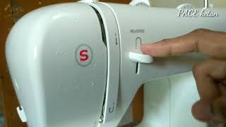 Cara mengoperasikan mesin jahit Singer portable || Type 2282