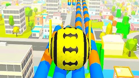 Action Balls 🌟 Gyrosphere Race Speedrun Gameplay Level 667