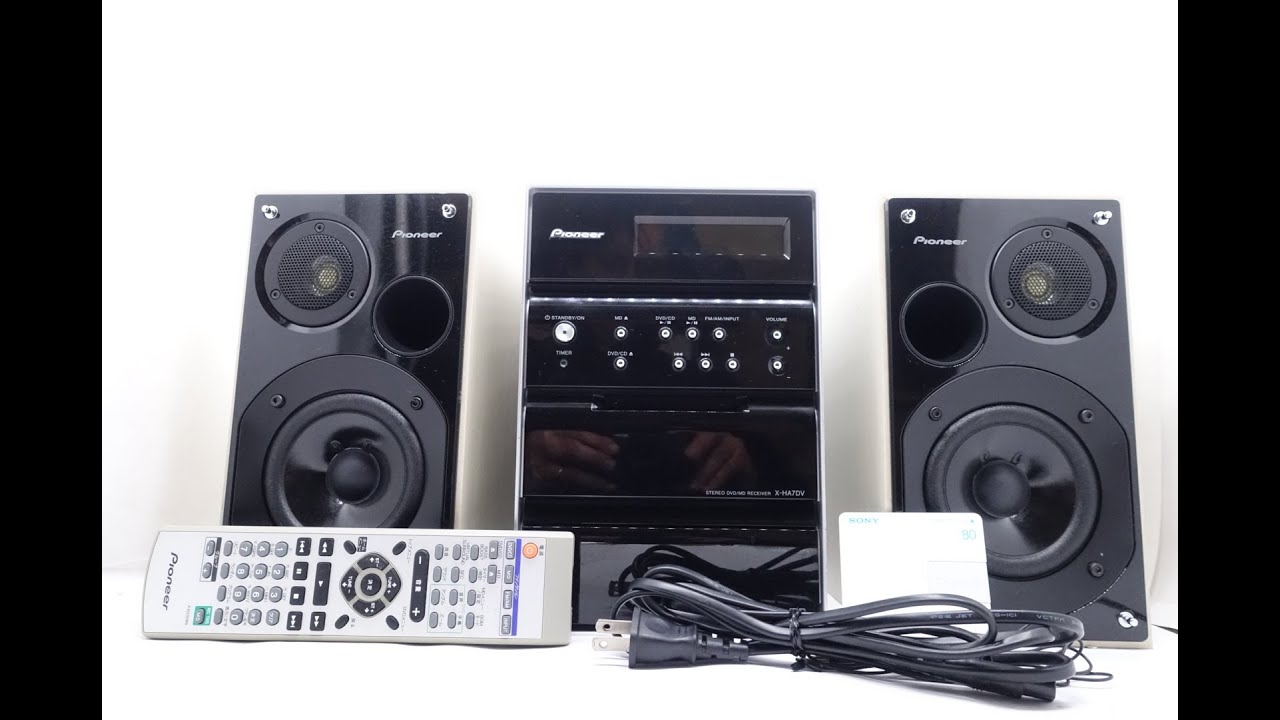 Microcomponente Pioneer X-HA7DV - YouTube