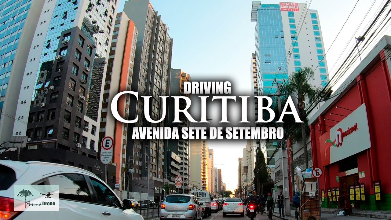 Driving Curitiba | Avenida Sete de Setembro | #curitiba #gopro