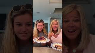 Lemon blueberry rolls from detweilers #megandmaddie #lunchtime #motherdaughter #megandmaddievideos #