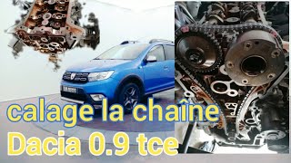 #Calage la #chaîne #Dacia #Renault #Motor_0.9 #tce