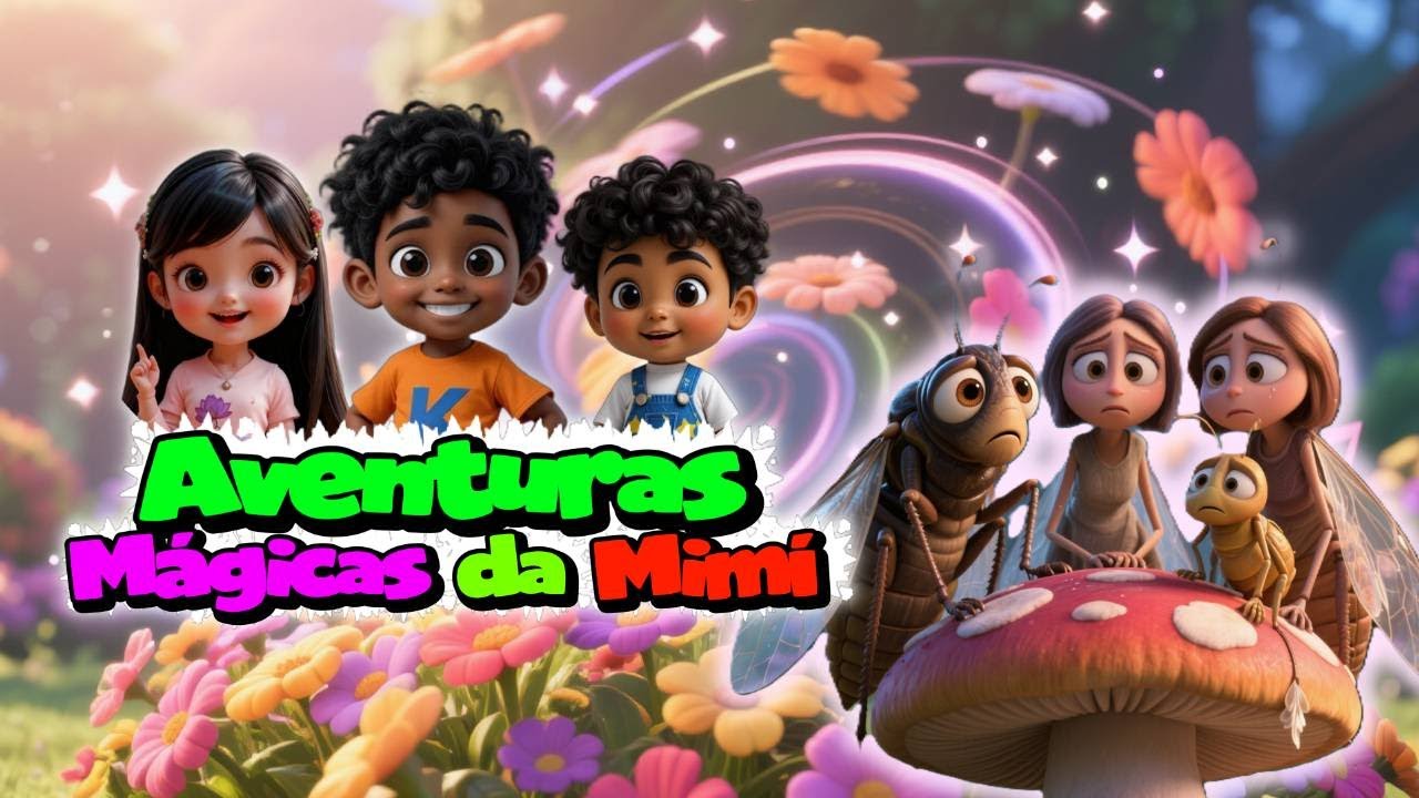 O JARDIM ESTÁ FELIZ 🎶🌿 Uma história cantada sobre sons, ritmo e amizade! 🌿🎶