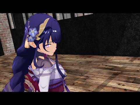 【原神 MMD】conqueror/雷電将軍 ※固定カメラ