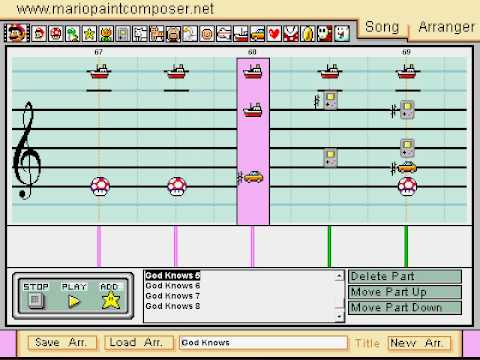 Watch God Knows - Mario Paint on YouTube Watch God Knows - Mario Paint on YouTube
