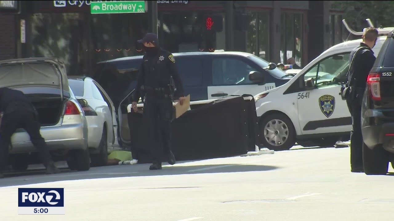 Oakland police investigating broad daylight fatal downtown shooting ...