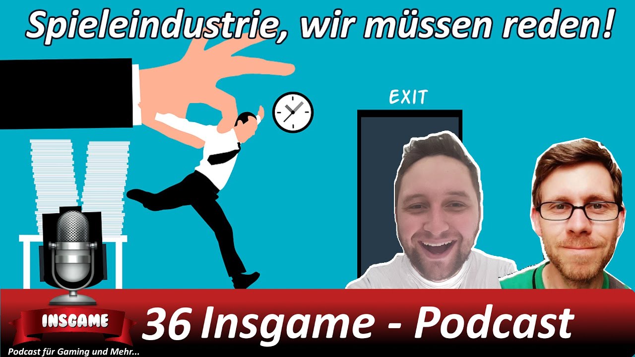 Spielebranche, wir müssen reden | Insgame-Podcast#36: Mit LomDomSilver