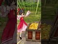【東方MMD】みょんみょんうー☆（shorts ver.）【ＭＭＤ紙芝居】【魂魄妖夢】【レミリア・スカーレット】 #shorts #東方 #東方mmd #射命丸文 #博麗霊夢 #レミリア #魂魄妖夢