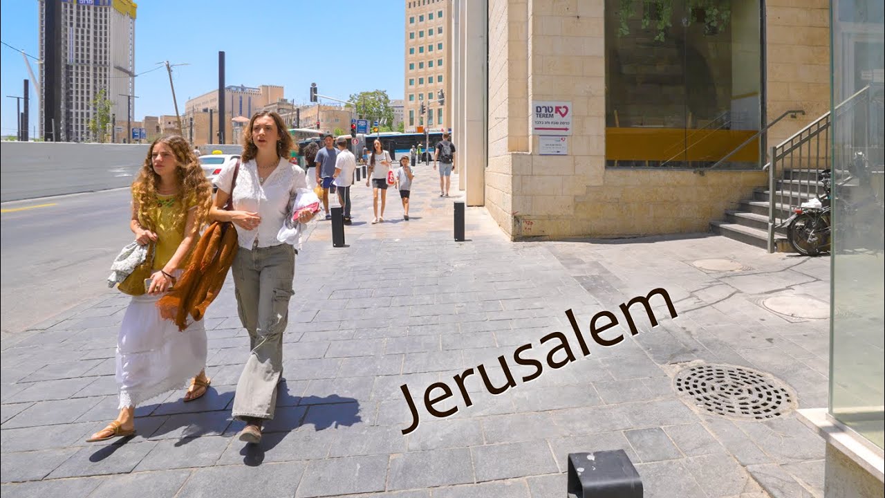 Прогулка по улице Яффо к знаковому Струнному мосту Иерусалима!