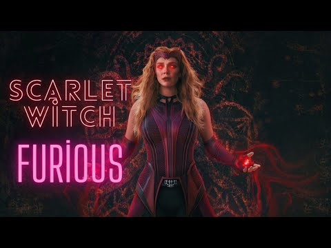 Scarlet witch VS Thanos