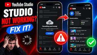 YouTube Studio “Something Went Wrong” Fix (2026) – Not Loading Try This!