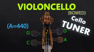 Cello Tuner - Standard Tuning (Bowed) (A=440)