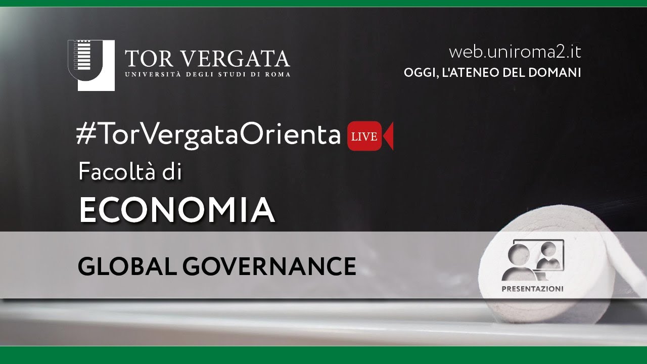 Global governance – Economia