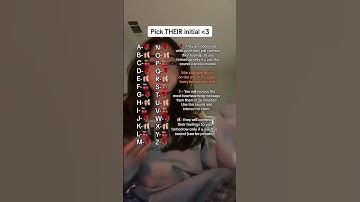 Pick THEIR initial#fyp #crush #sad #love#fy #fyp #yoursign #initials
