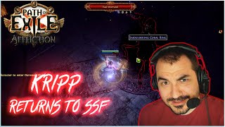 KRIPP'S RETURN TO SSF! FIRST 3 ACTS PLAYTHROUGH - Path of Exile Affliction (pt. 1)