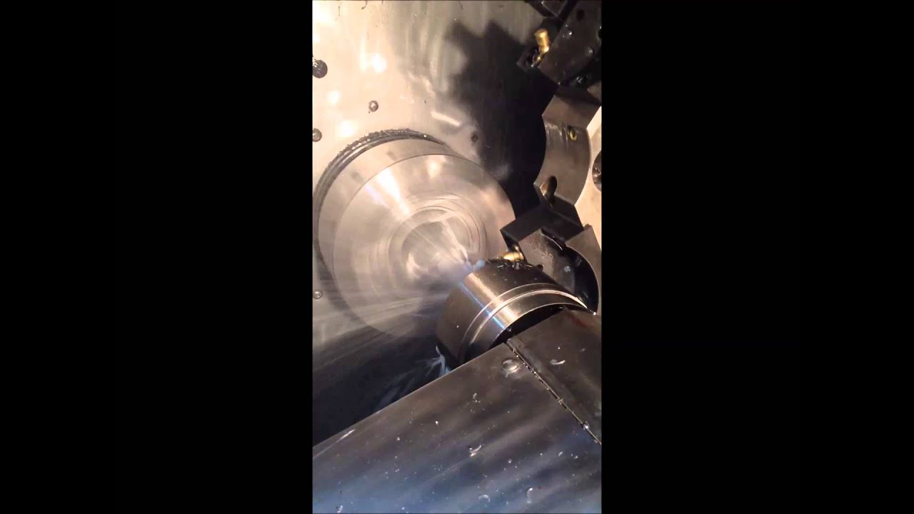 Trapezoidal Thread CNC - YouTube