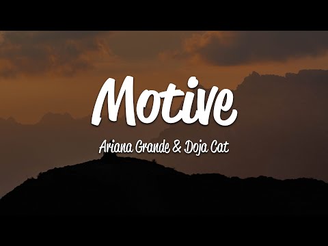 Ariana Grande Motive Lyrics Ft Doja Cat Alltolearn Blog