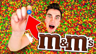 Trouver Le M&M Dans La Piscine De SKITTLES Pour Gagner 1,000$