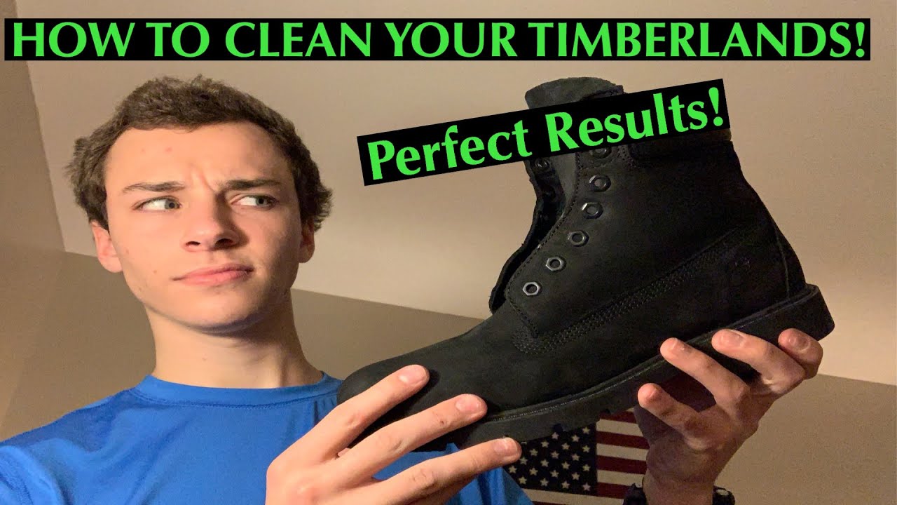 HOW CLEAN YOUR TIMBERLANDS! SIMPLE - YouTube