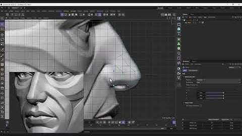 Full Character 3D MODELING  Part 1 : HEAD BASE MESH 🎨 | CINEMA 4D