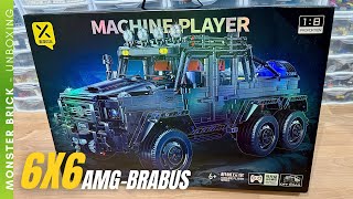Unboxing! 6x6 1:8 Scale Brabus AMG Mercedes G Wagon (3238 pieces) Technic GEVINST