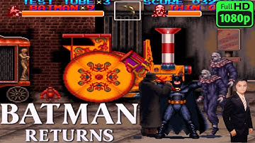 | Batman Returns 🦇| |🦸 Longplay Walkthrough 🌀|