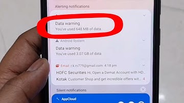 Data Warning | How To Fix And Remove Permanently This Notification In Samsung Mobile Phone